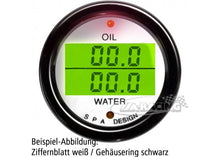 Doppelinstrument Öldruck/Wassertemperatur