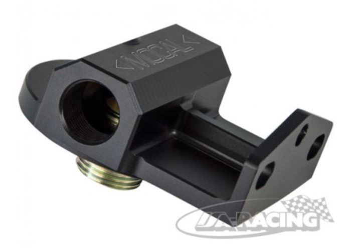 Ölfilterhalter Aluminium mit Filtergewinde 1"UNF, Anschlussgewinde M22x1,5