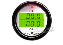 Doppelinstrument 2x Öltemperatur