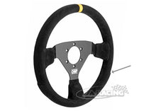 OMP Lenkrad 320 ALU RALLY, Ø 320mm, Wildleder