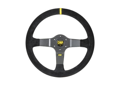 OMP Lenkrad Carbon D, Ø 350mm, Wildleder