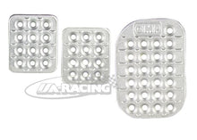 OMP Pedalset aus sandgestrahltem Aluminium