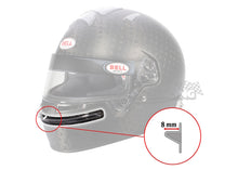 Kinnspoiler klar, für Bell HP77, Serie SE077, HP7, RS7 Carbon, RS7 Pro, HP7 EVO-III, RS7-K, RS7-K Carbon, KC7-CMR, Serie SE07