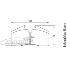 U1204 Pagid Bremsbelag