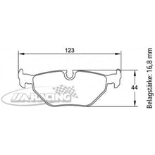 U1285 Pagid Bremsbelag