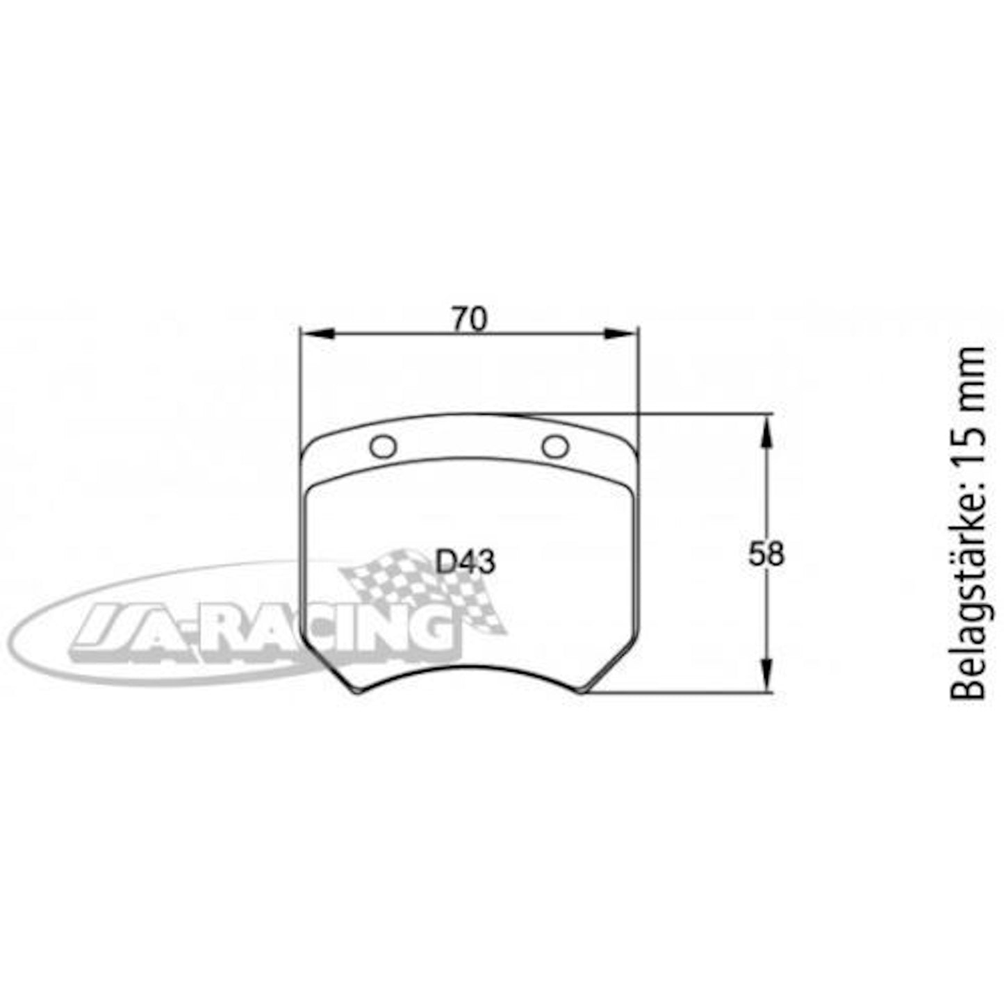 U1363 Pagid Bremsbelag