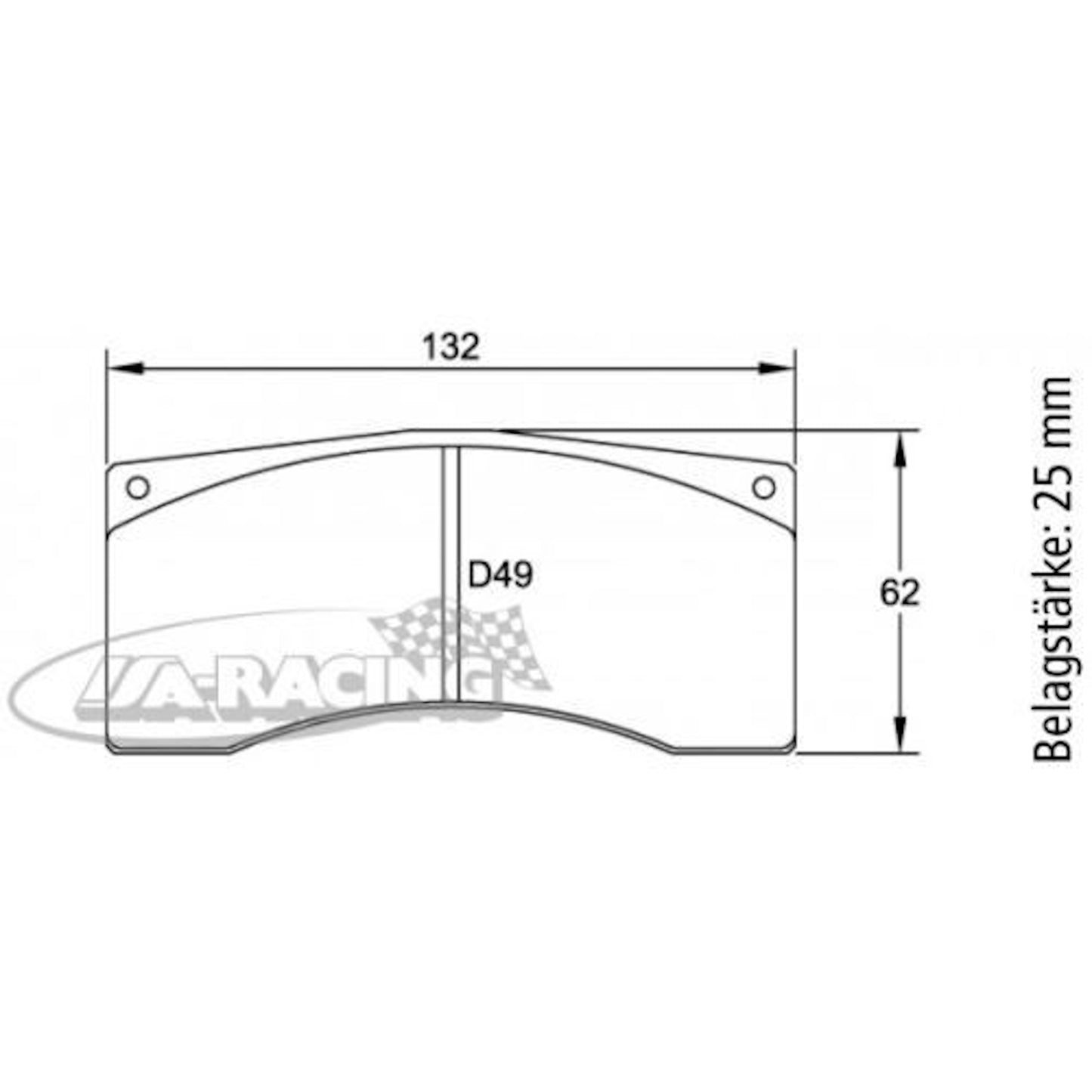 U1674 Pagid Bremsbelag