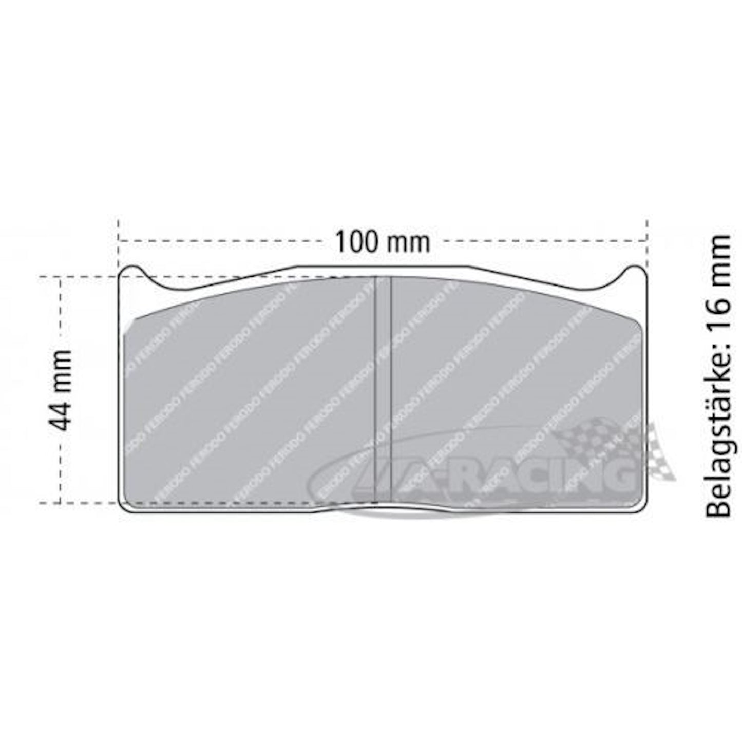 U1705 Pagid Bremsbelag