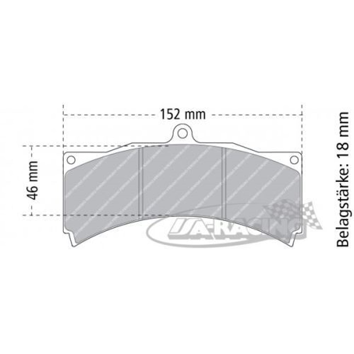 U1852 Pagid Bremsbelag