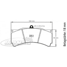 U1903 Pagid Bremsbelag