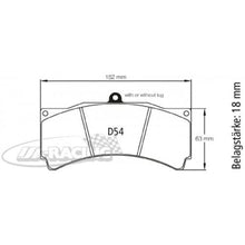 U1904 Pagid Bremsbelag