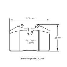 U1916 Pagid Bremsbelag