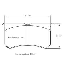 U2206USA Pagid Bremsbelag