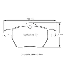 U2275 Pagid Bremsbelag