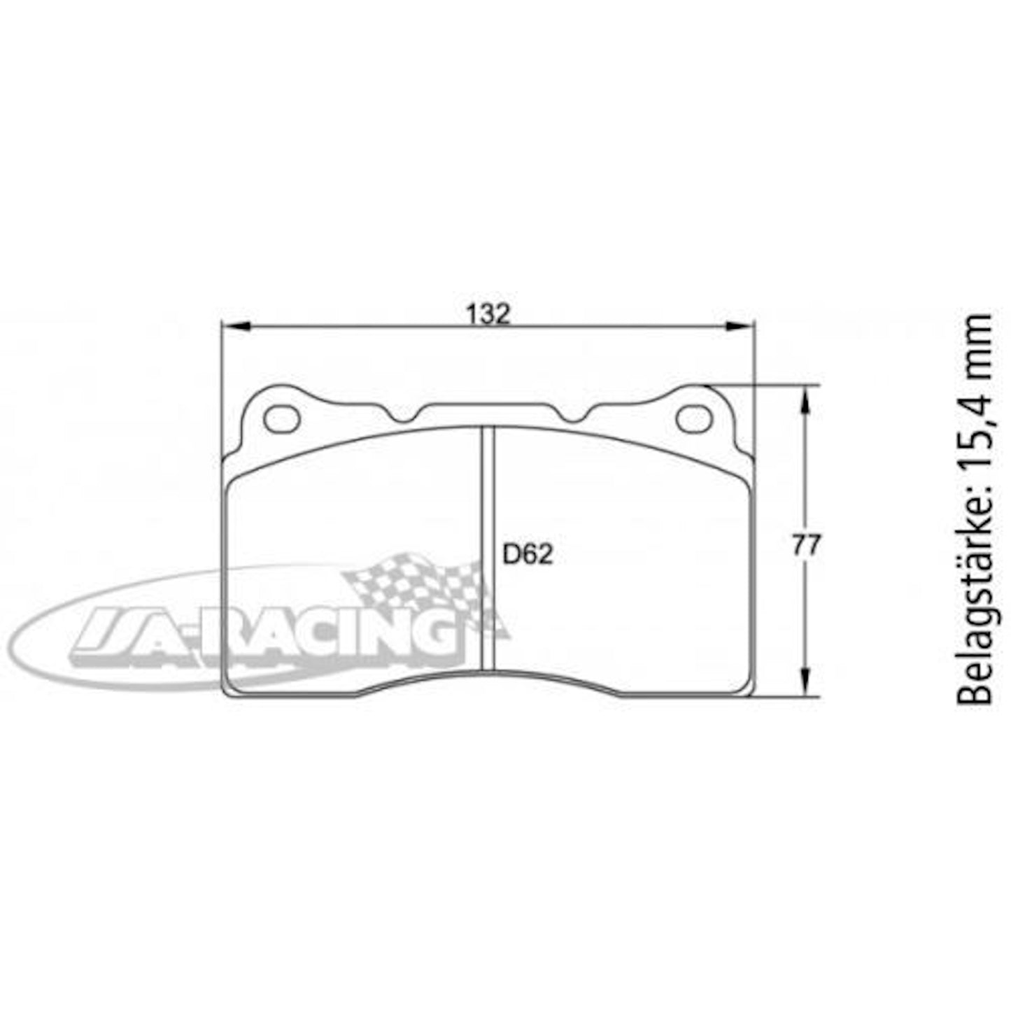 U2487 Pagid Bremsbelag