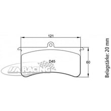 U2555 Pagid Bremsbelag
