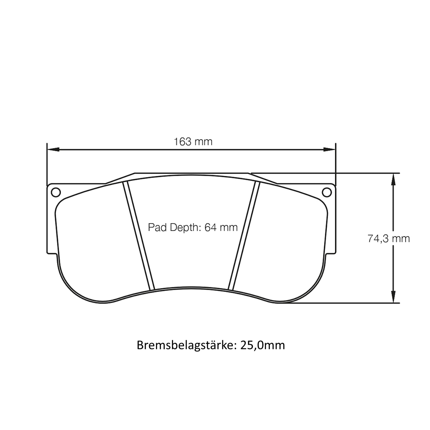 U2565 Pagid Bremsbelag