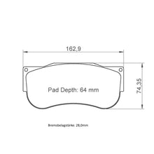 U2567 Pagid Bremsbelag