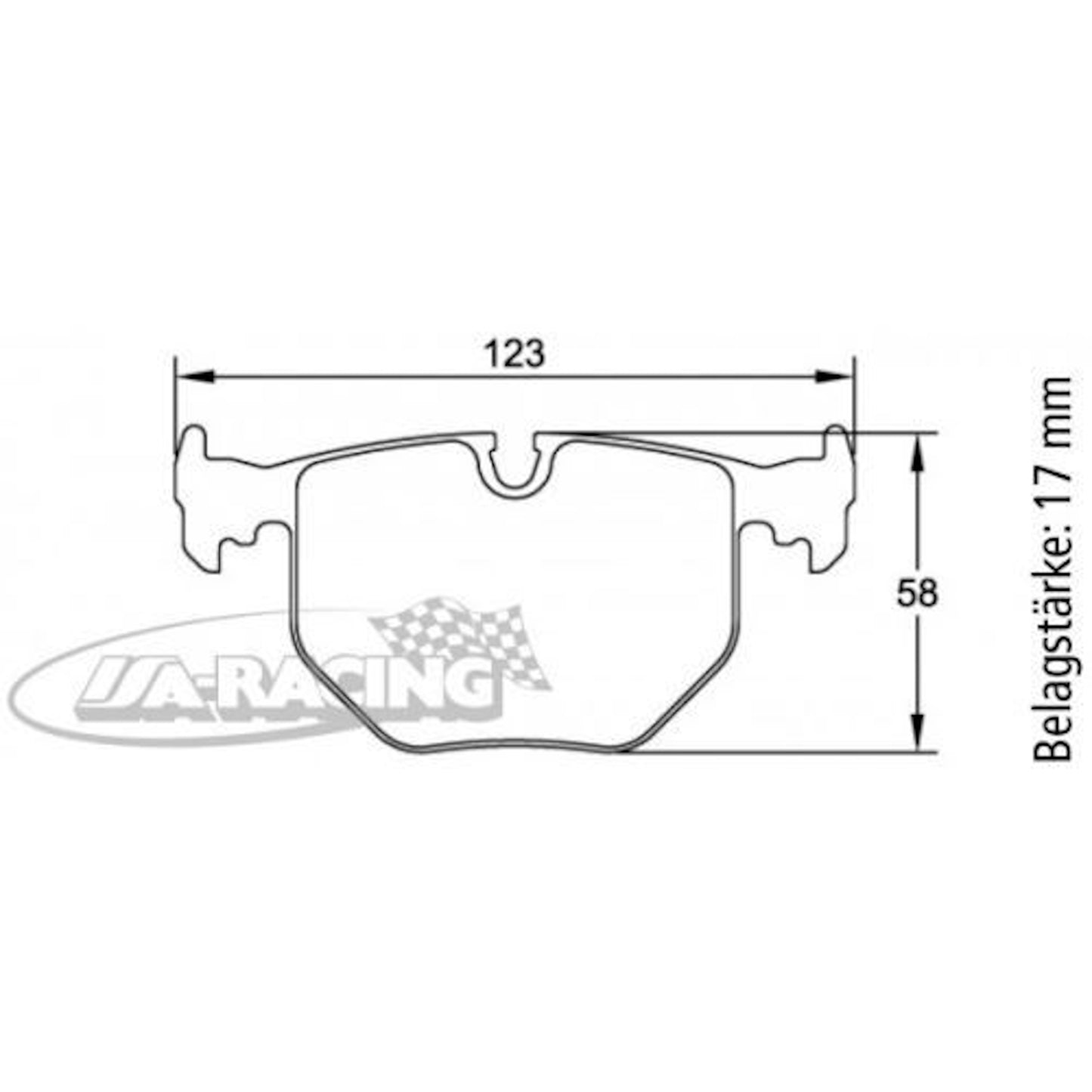 U2685 Pagid Bremsbelag