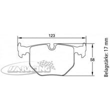 U2685 Pagid Bremsbelag