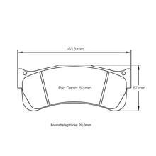 U2687 Pagid Bremsbelag