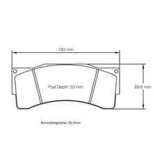 U2688 Pagid Bremsbelag