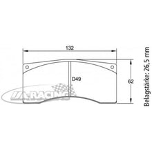 U2704 Pagid Bremsbelag