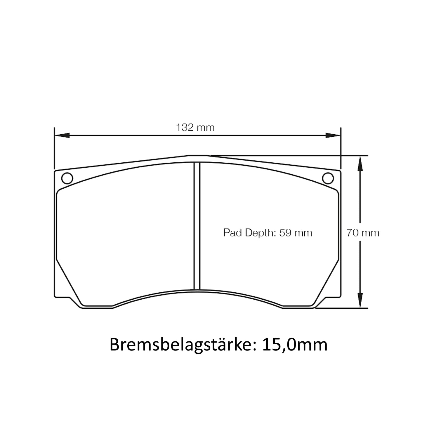 U2743 Pagid Bremsbelag