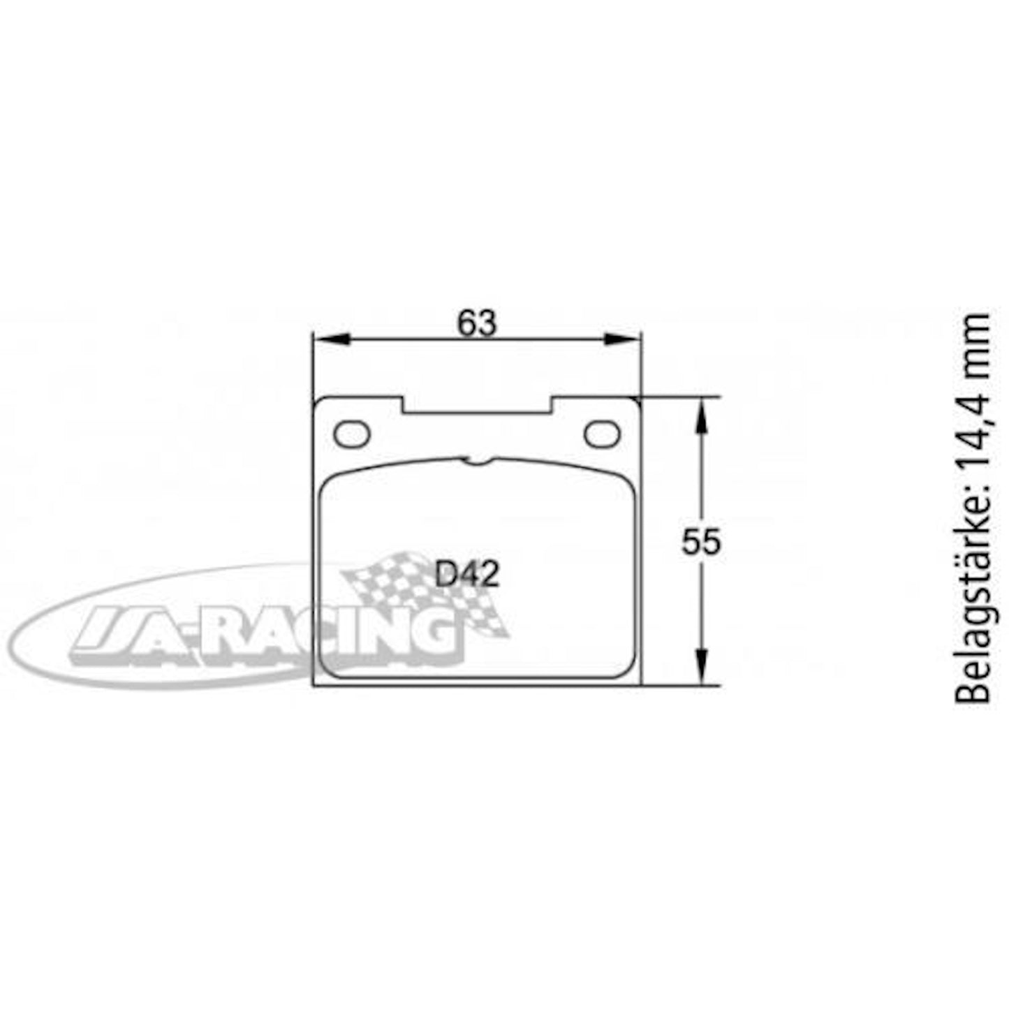 U3102 Pagid Bremsbelag