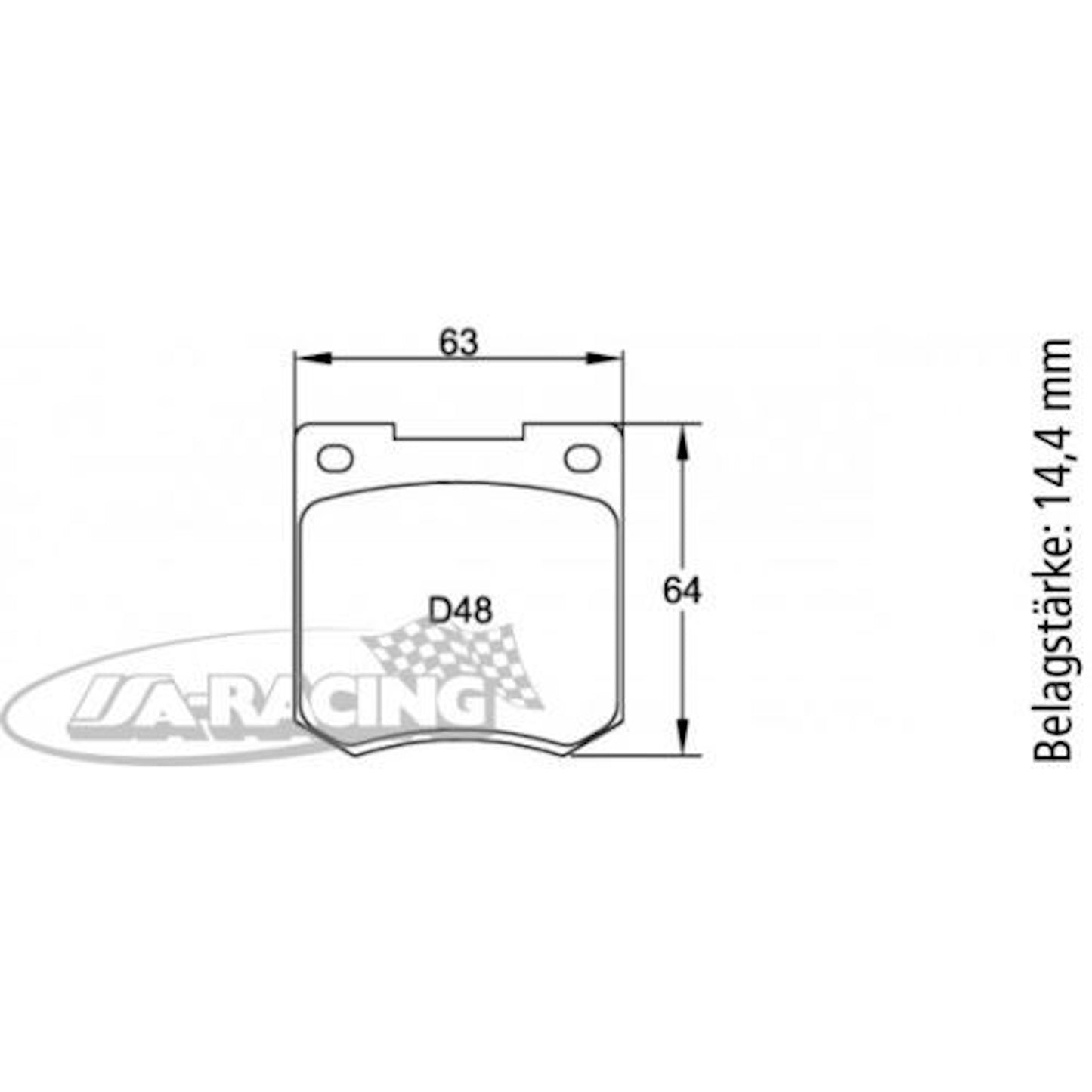 U3190 Pagid Bremsbelag