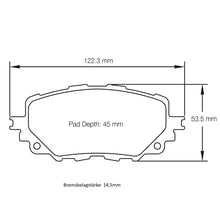 U3830USA Pagid Bremsbelag