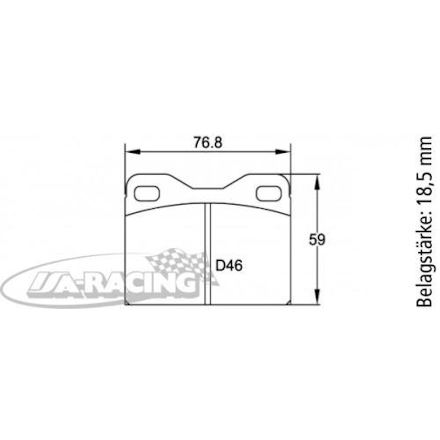 U4623 Pagid Bremsbelag