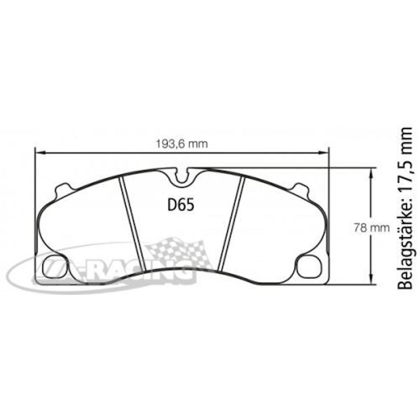 U4908 Pagid Bremsbelag
