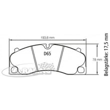 U4908 Pagid Bremsbelag