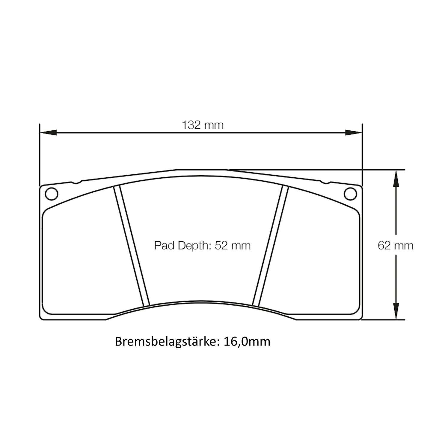 U4912 Pagid Bremsbelag