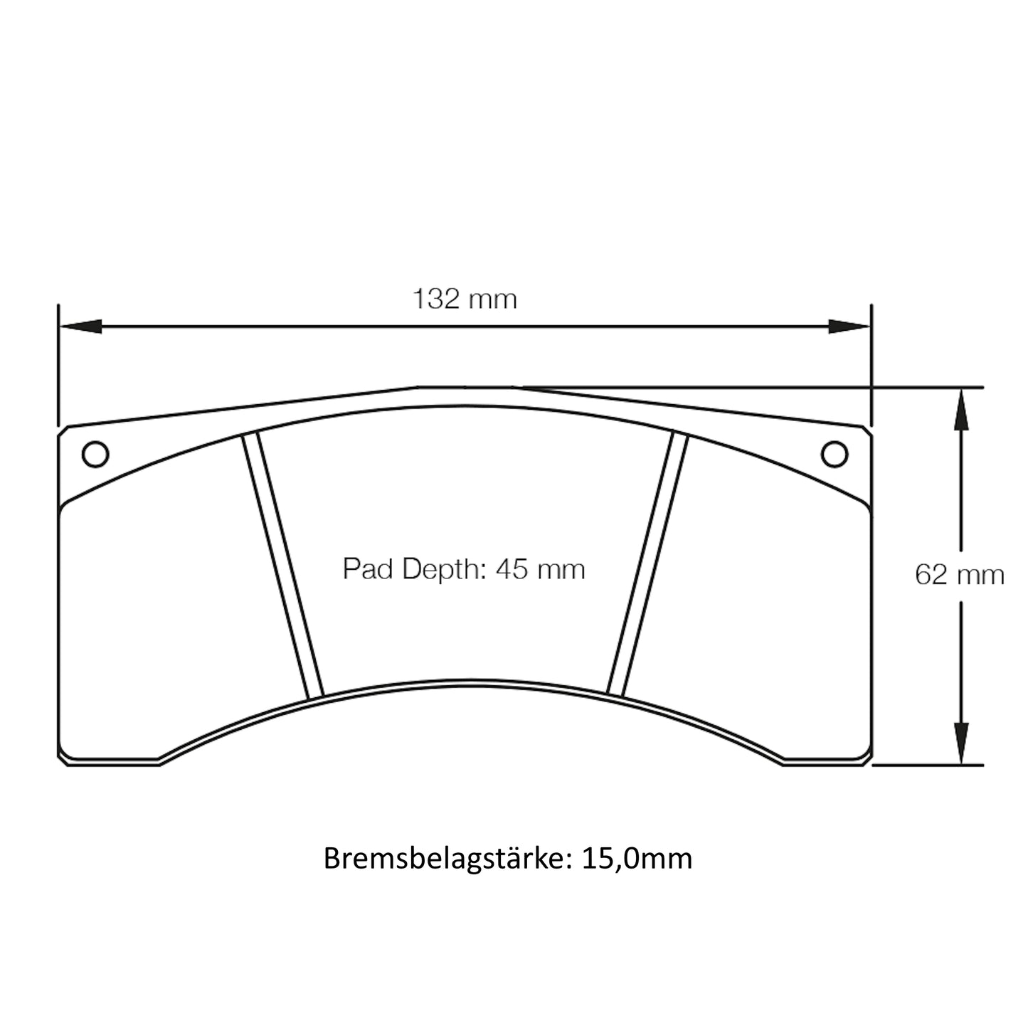 U4916 Pagid Bremsbelag