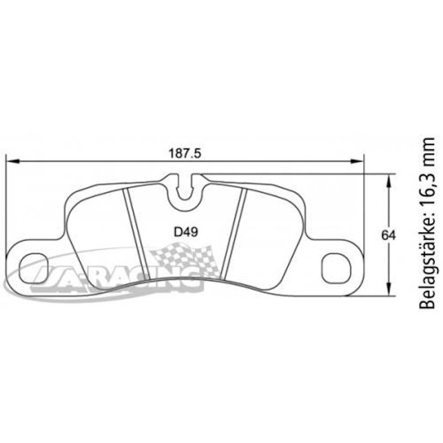 U4918 Pagid Bremsbelag