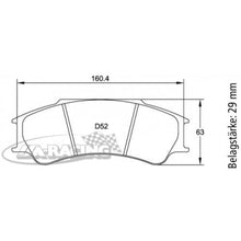 U4923 Pagid Bremsbelag