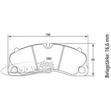 U4924 Pagid Bremsbelag