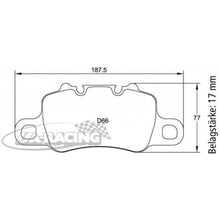 U4925 Pagid Bremsbelag