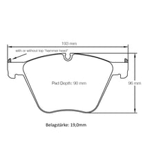 U4930 Pagid Bremsbelag