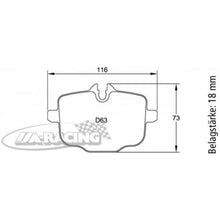 U4932 Pagid Bremsbelag