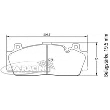 U4934 Pagid Bremsbelag