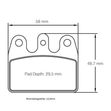 U5100 Pagid Bremsbelag