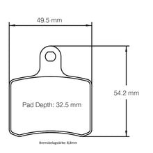 U5103 Pagid Bremsbelag