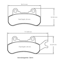 U6005 Pagid Bremsbelag