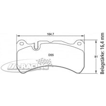 U8005 Pagid Bremsbelag