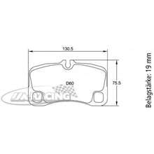 U8006 Pagid Bremsbelag