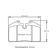 U8009 Pagid Bremsbelag