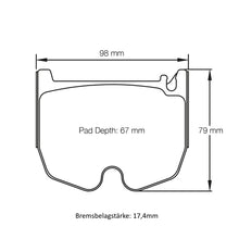 U8027 Pagid Bremsbelag